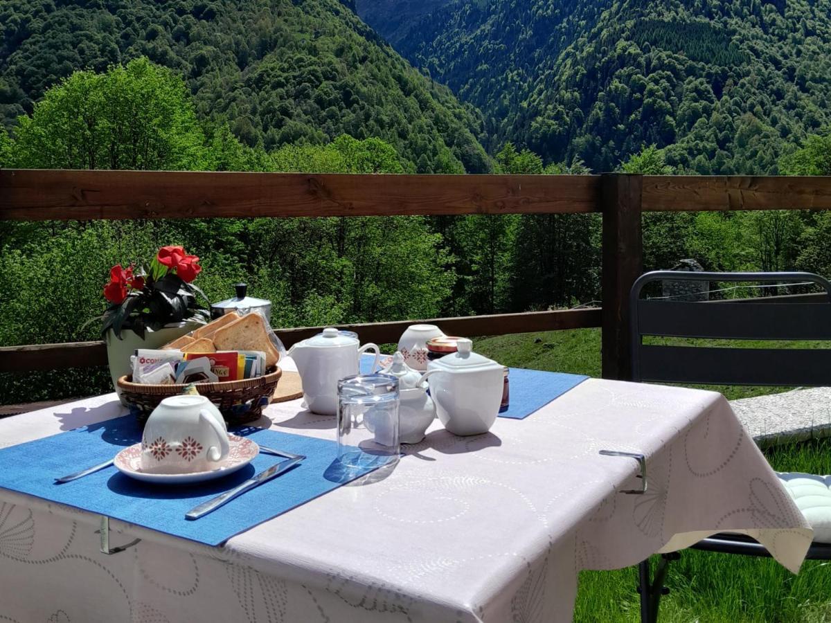 Casa All'Alpe Gaggetto B & B Anzino Buitenkant foto